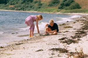 Stranden ved sommerhuset, Bogensstrand
